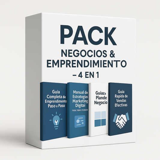 Pack PLR para Negocios & Emprendimiento – 4 en 1