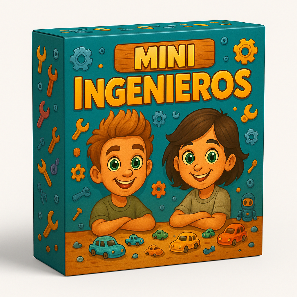 Mini Ingenieros: 40 actividades educativas para niños y niñas de 4 a 12 años